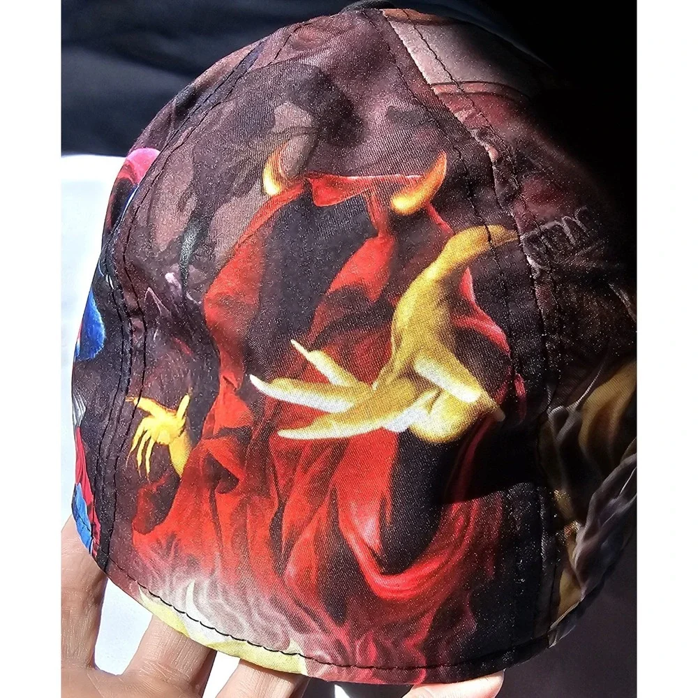 Rare ICP Insane Clown Posse 2011 Fitted L/XL Dark Carnival Hat/Cap Preowned